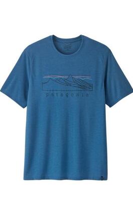 PATAGONIA Patagonia Herren Cap Cool Trail Shirt Aquatic Blue