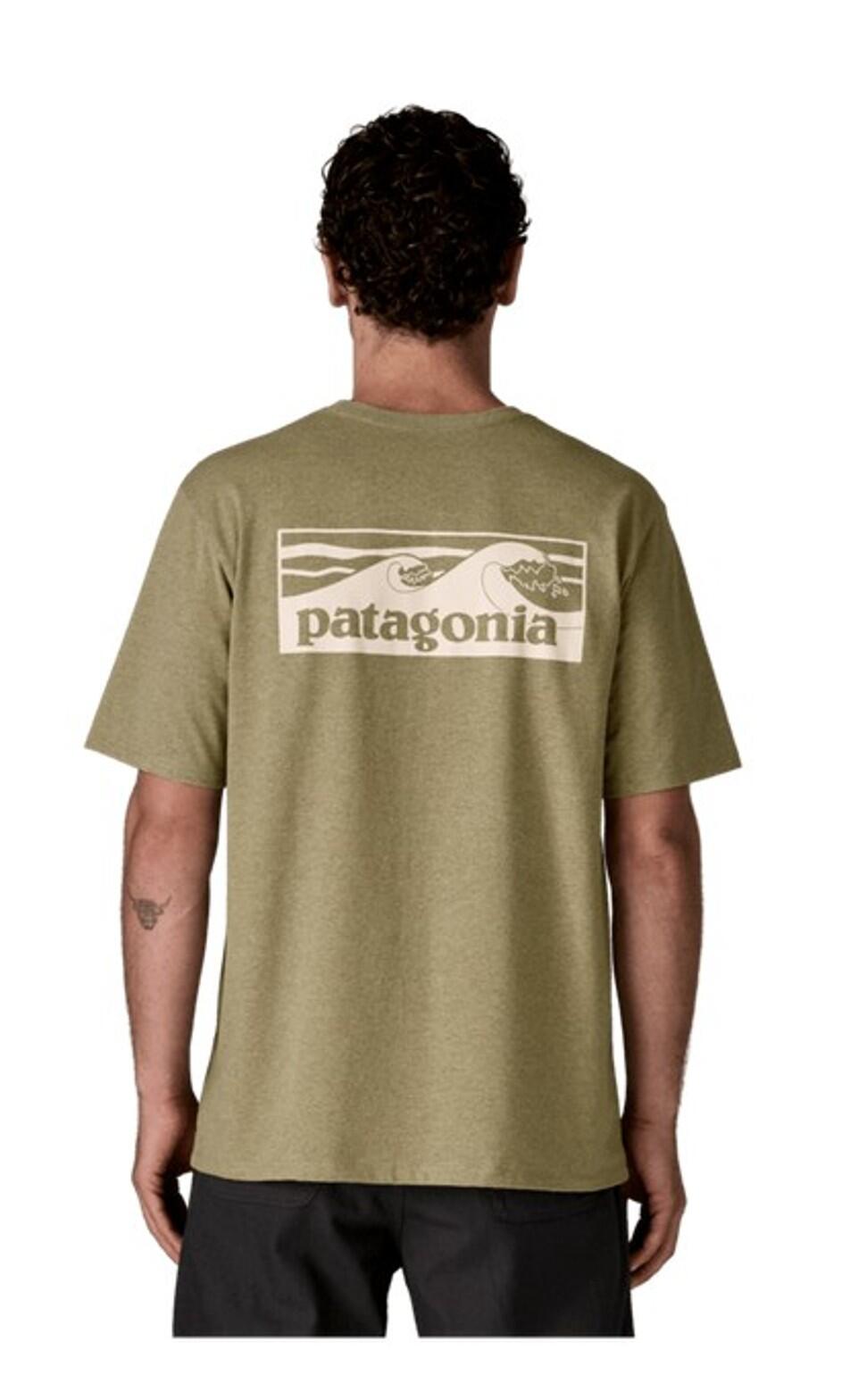 PATAGONIA Patagonia Herren Boardshort Pocket Shirt Gumtree Green 3/3