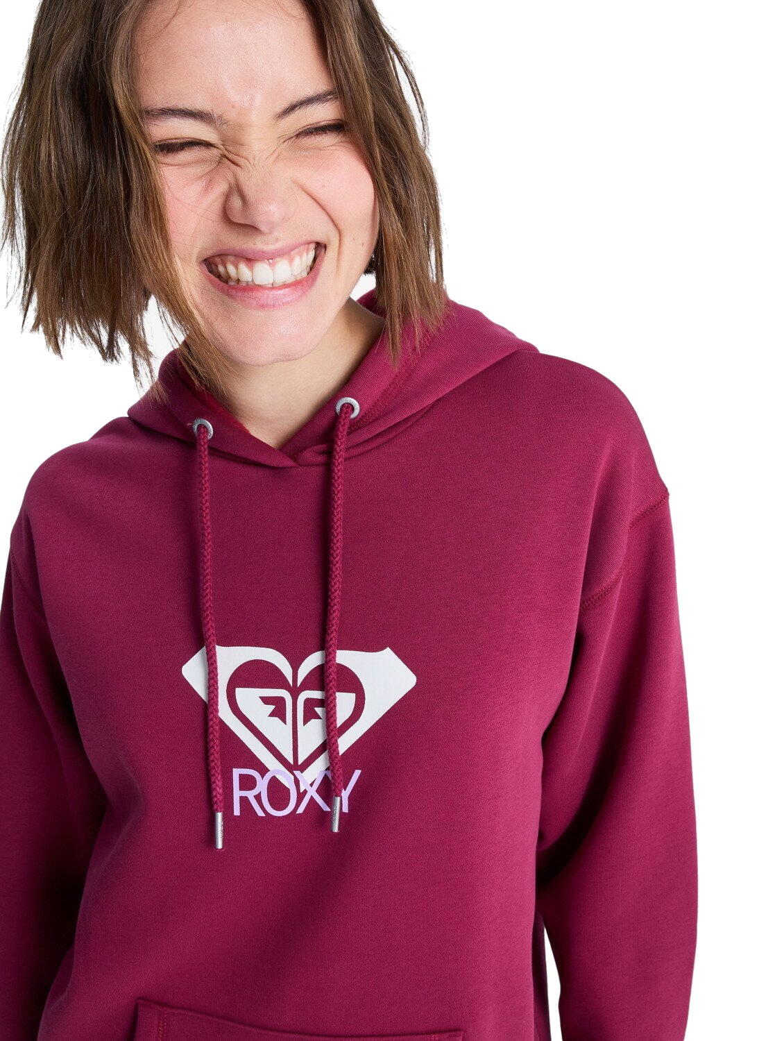 ROXY Roxy Damen Kapuzenpullover Surf Stoked Brushed Art Rhododendron 2/3