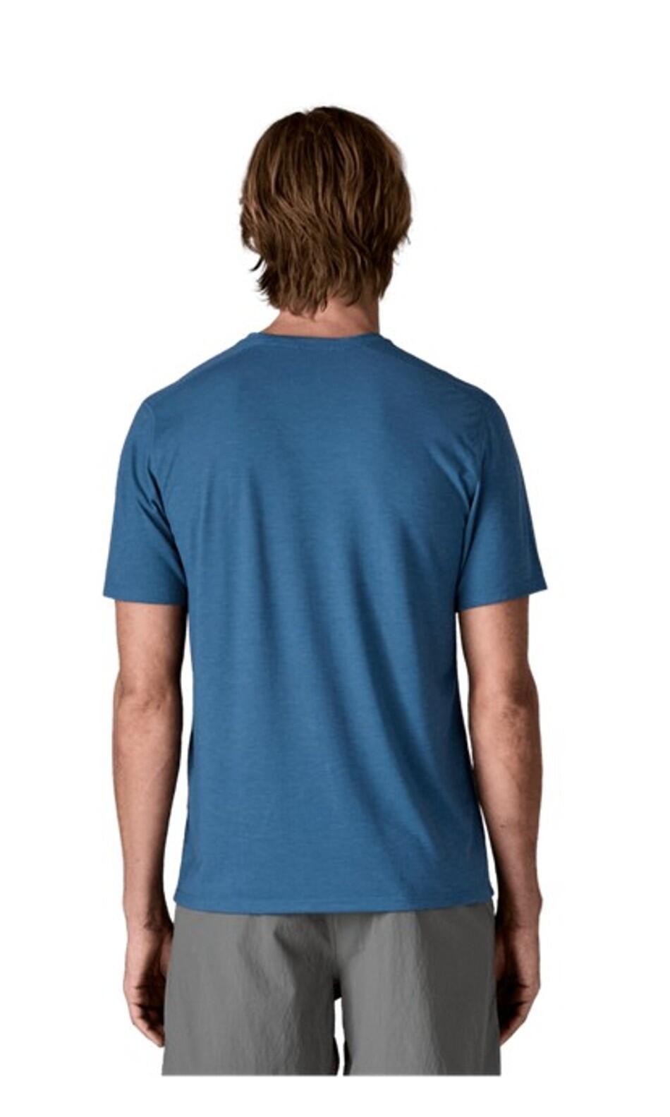 PATAGONIA Patagonia Herren Cap Cool Trail Shirt Aquatic Blue 2/3