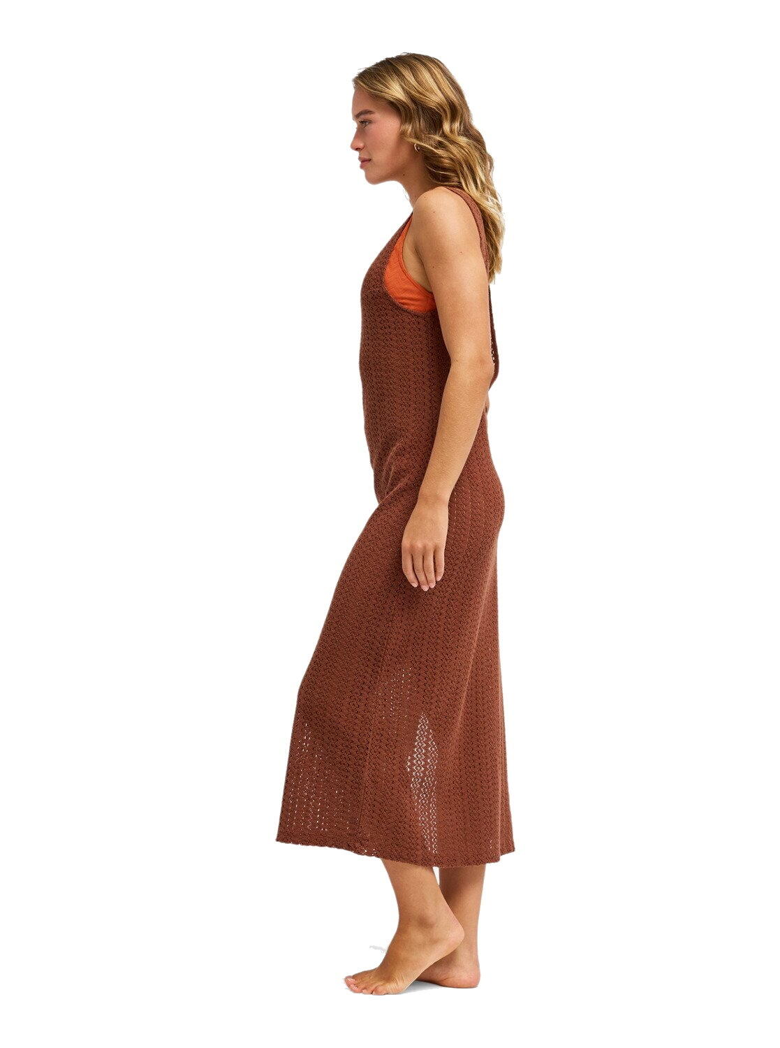 ROXY Roxy Häkel Strandkleid Playa Mood Cappuccino 2/4