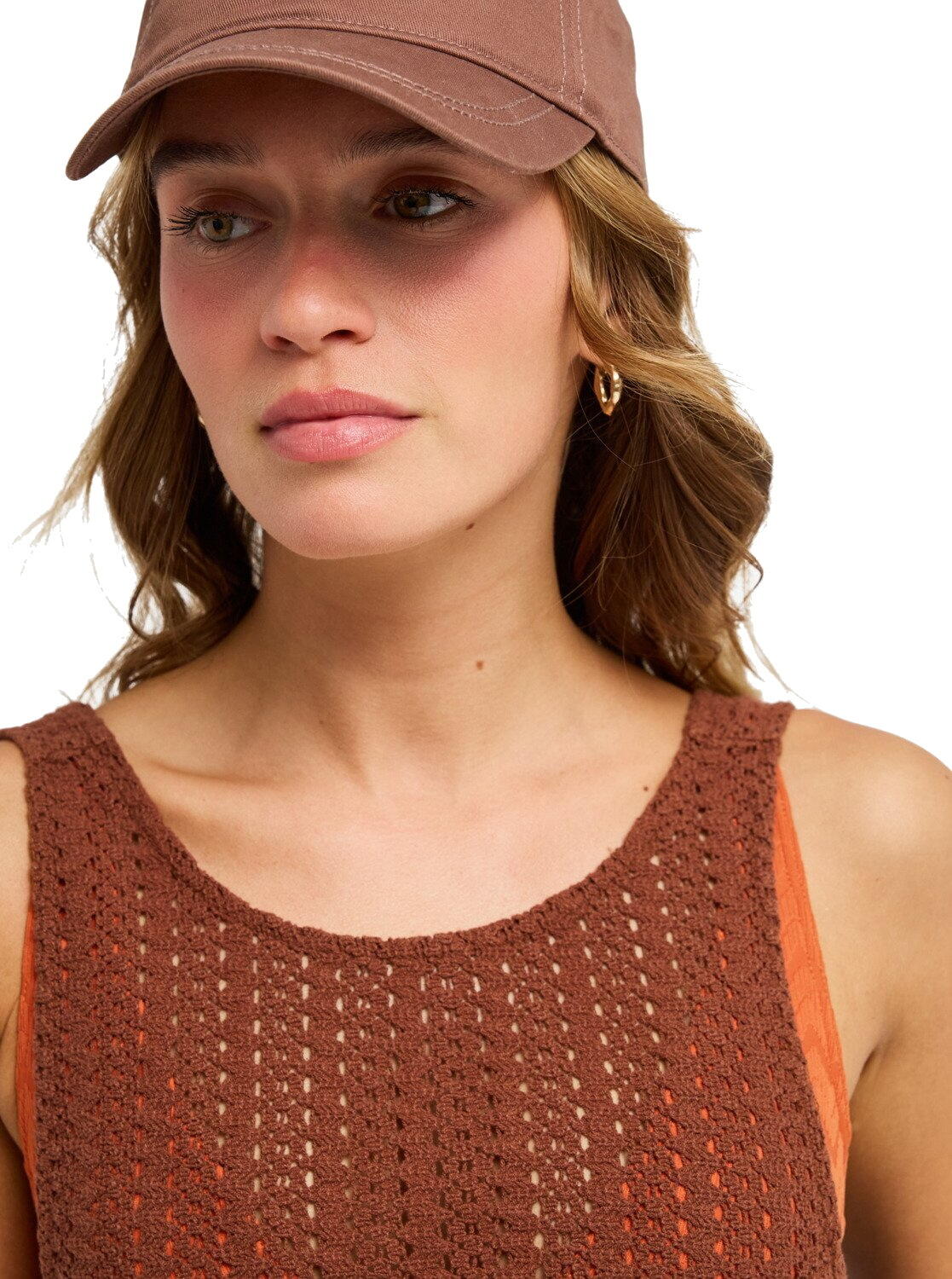 ROXY Roxy Häkel Strandkleid Playa Mood Cappuccino 4/4