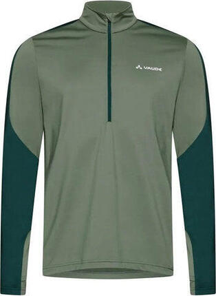 VAUDE Livigno Halfzip II Fleece-Pullover Herren, olivgrün, langarm