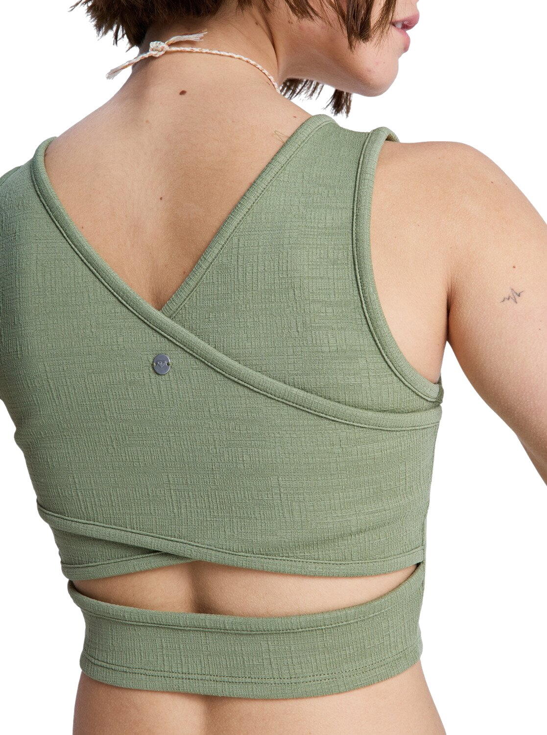 ROXY Roxy Damen Top Good Keepskape Oil Green 3/3