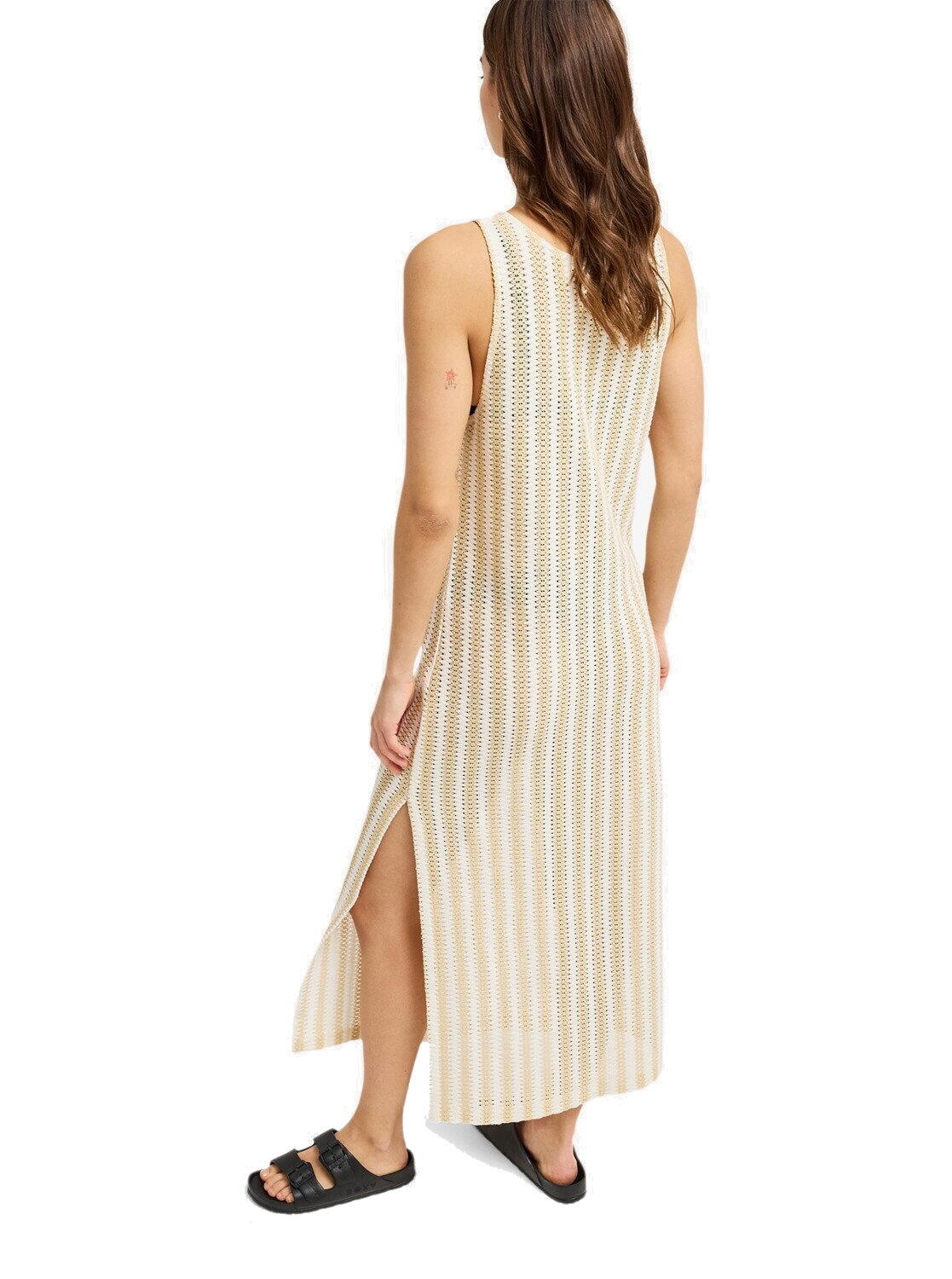 ROXY Roxy Häkel Maxikleid Moana Story Pebble 3/3