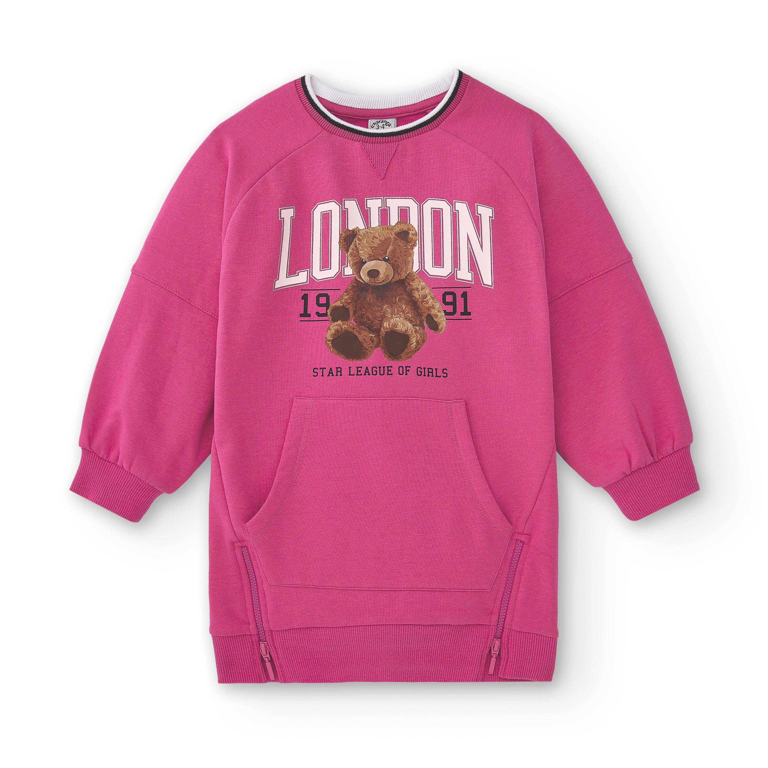 Vestido fúcsia para menina em Londres 2/3
