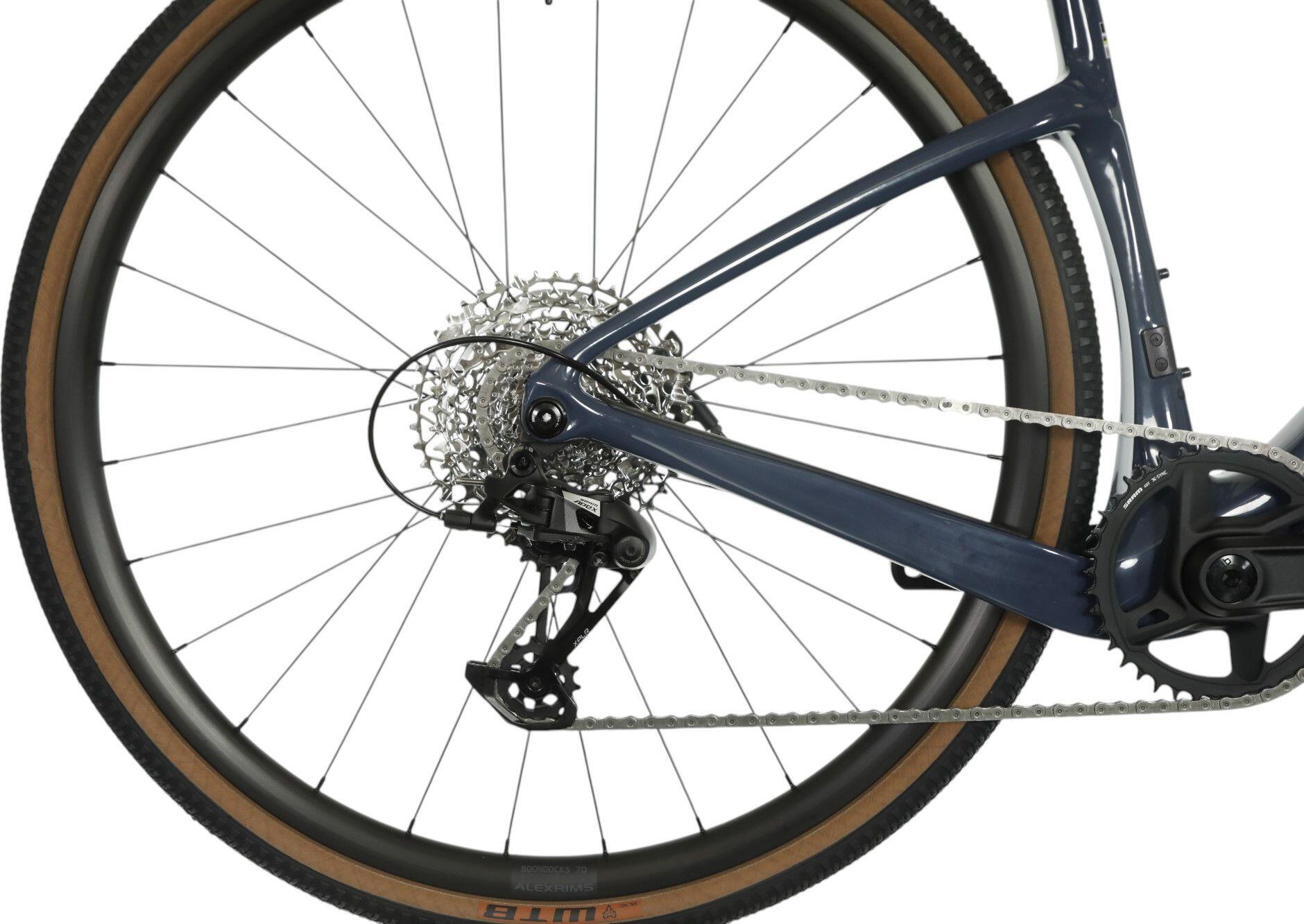 Bici gravel Cervélo Áspero Sram Apex XPLR 12V 700 mm blu - Bici da esposizione 4/7