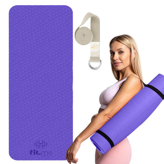 Mata do Jogi i Ćwiczeń Fit.Me antypoślizgowa TPE