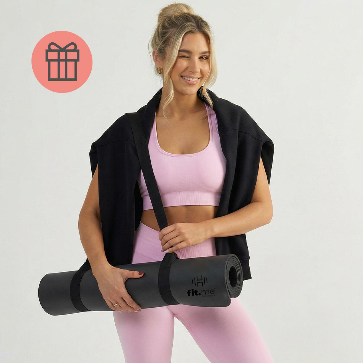 Mata do jogi premium księżyc Fit.me 4mm kauczuk 2/7
