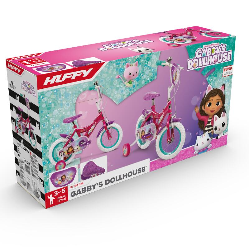 La Maison Magique de Gabby Vélo à billes pour enfants 12 pouces – Vélo avec roul 7/7