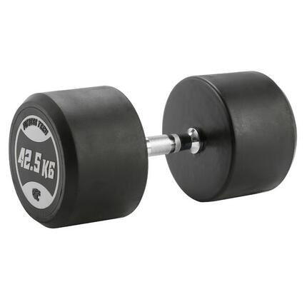 Haltères ronds de musculation 42,5 kg Fitness Tech – Lot de 2 unités