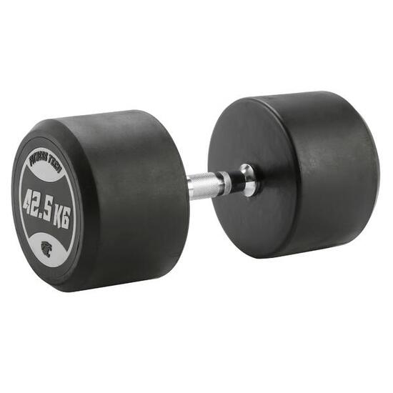 Haltères ronds de musculation 42,5 kg Fitness Tech – Lot de 2 unités