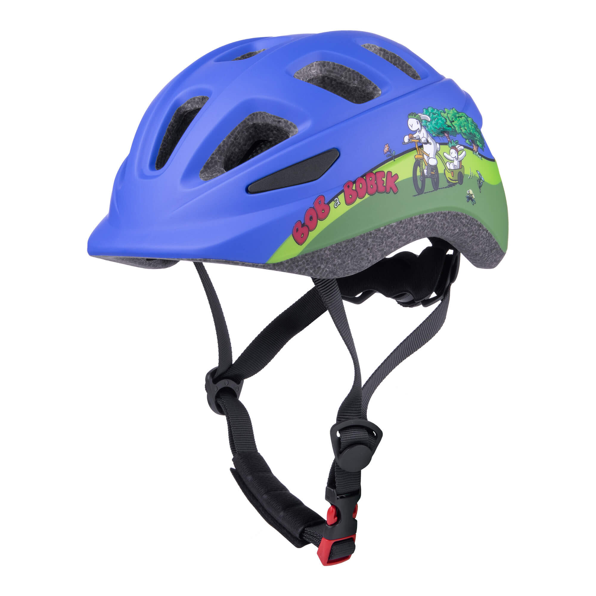 LACETO Dětská cyklistická helma Bob a Bobek