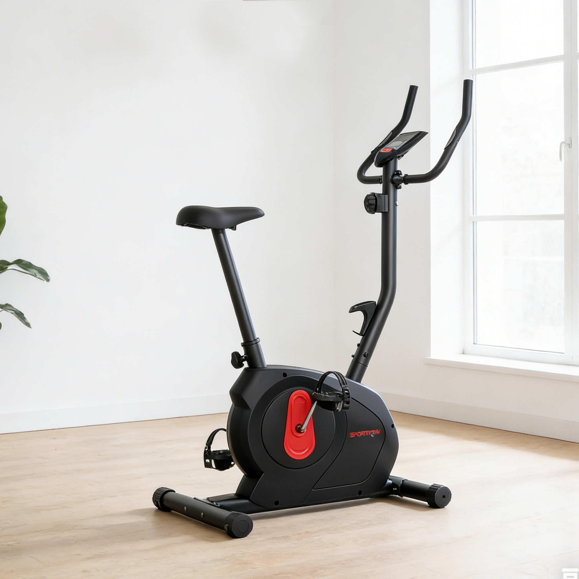 Bicicleta estática 88x50,5x131,5 cm preto SPORTNOW 2/5