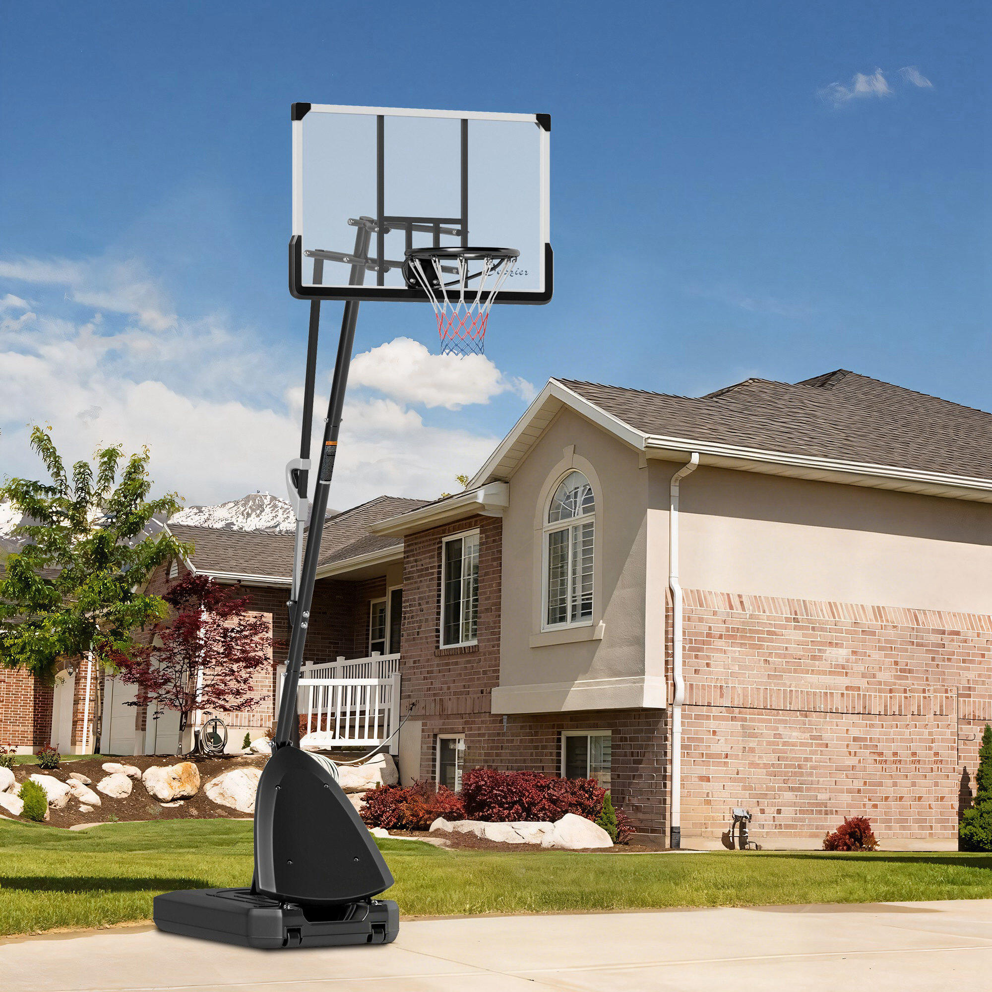 Cesto de Basquetebol SPORTNOW Preto 2/5