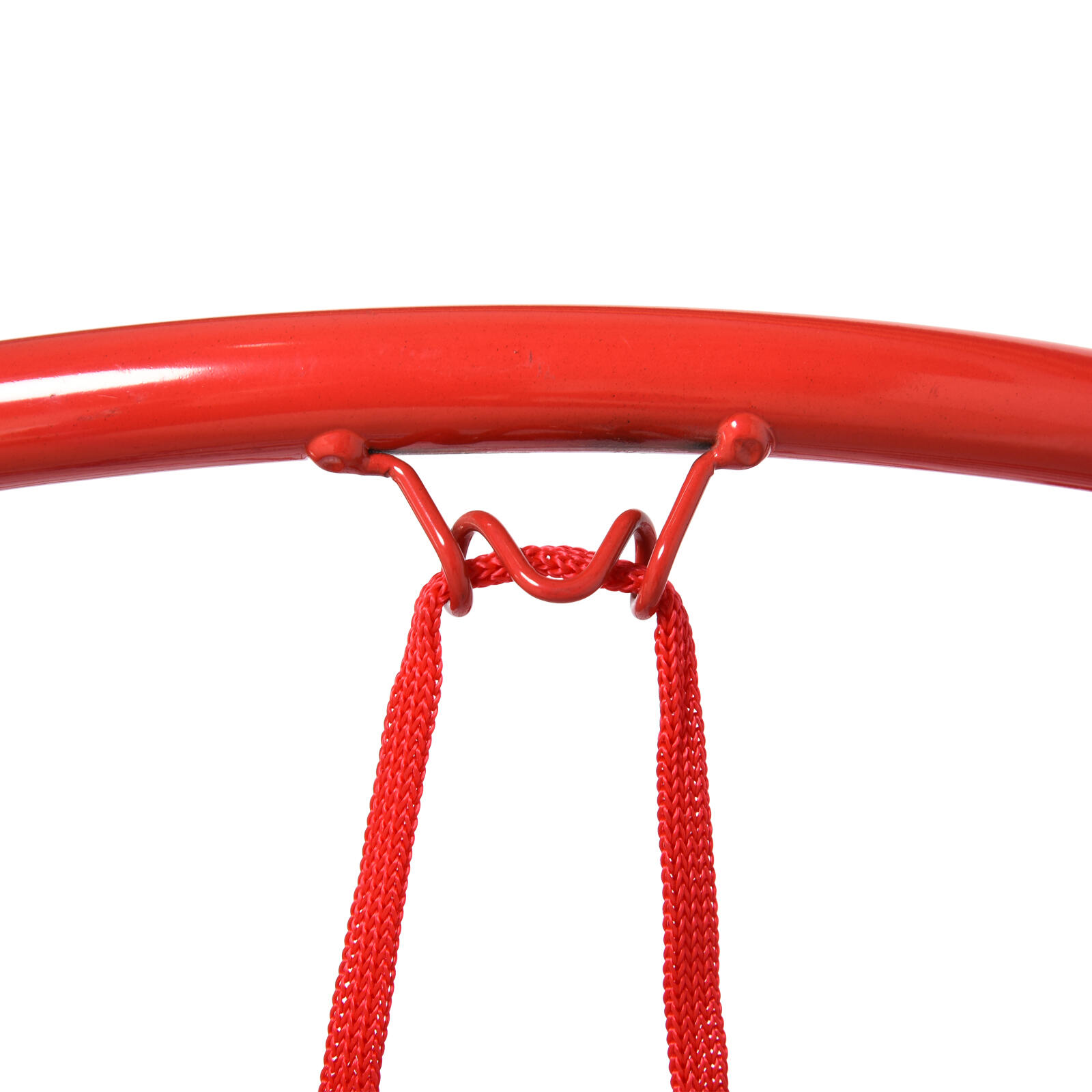 Cesta de basquetebol ø46x46 cm vermelho HOMCOM 4/5