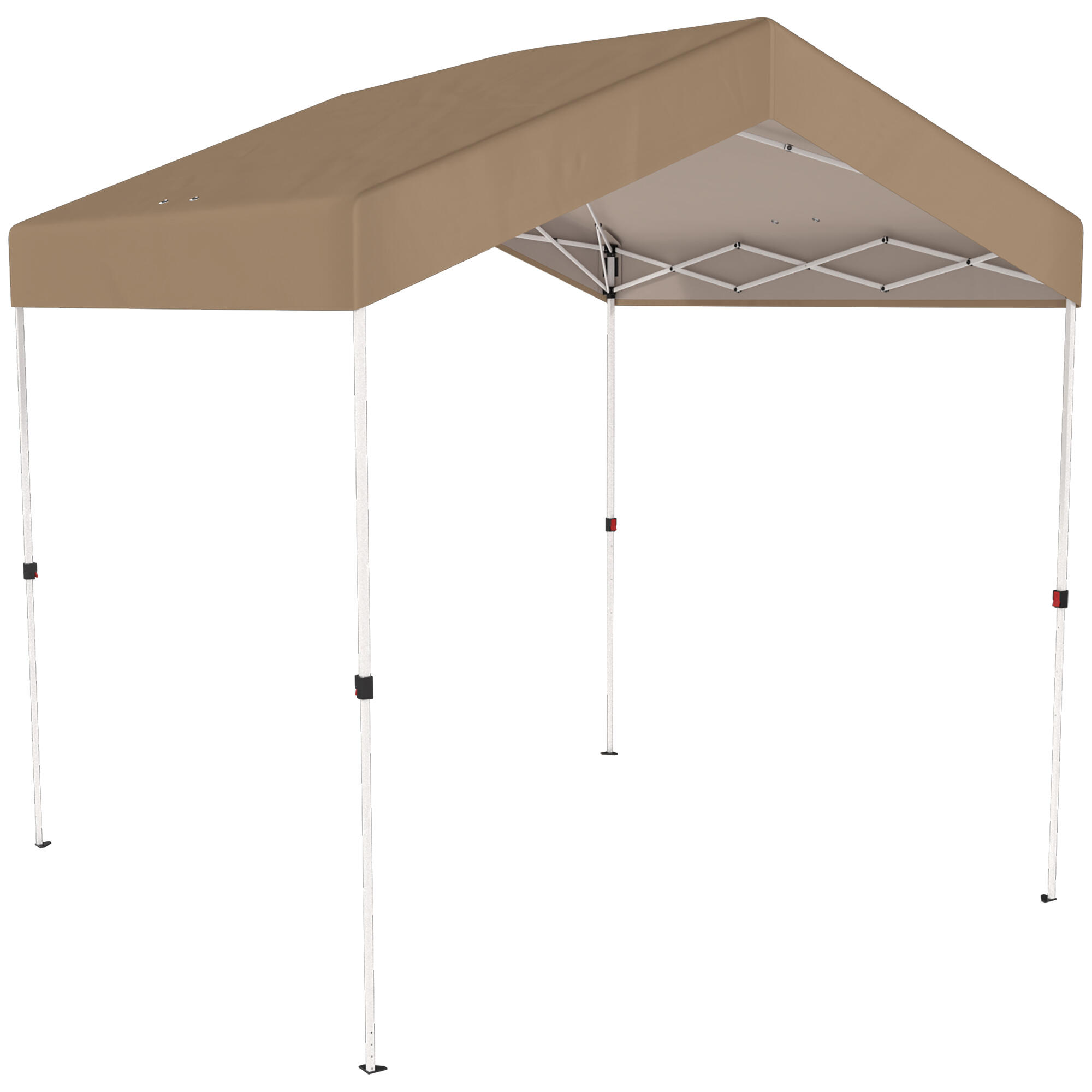 Tenda dobrável 241x239x257 cm bege Outsunny 5/5