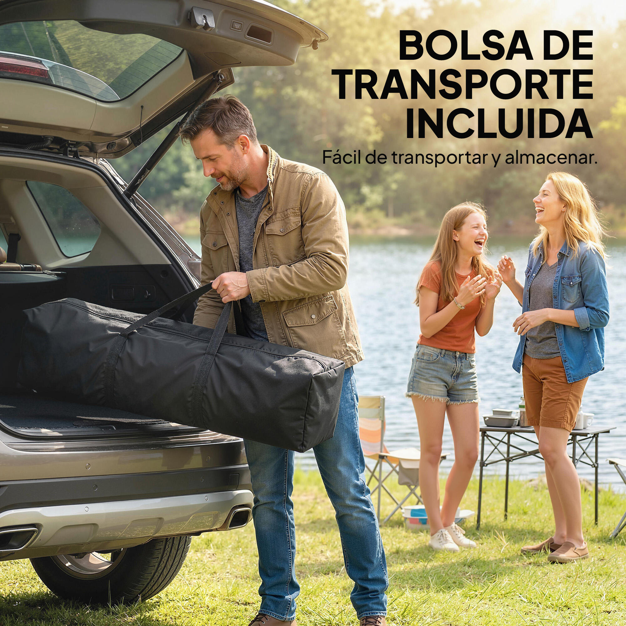 Gazebo Dobrável Outsunny Cinzento Escuro 5/5