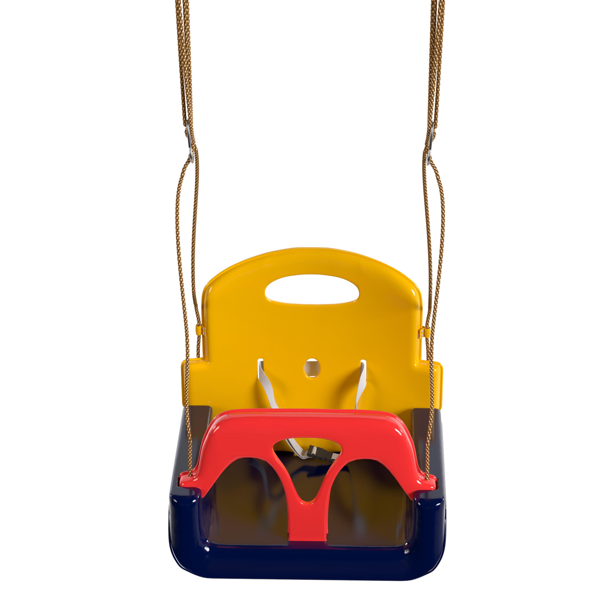 Columpio Infantil Outsunny 42x33x38 cm Azul 5/5
