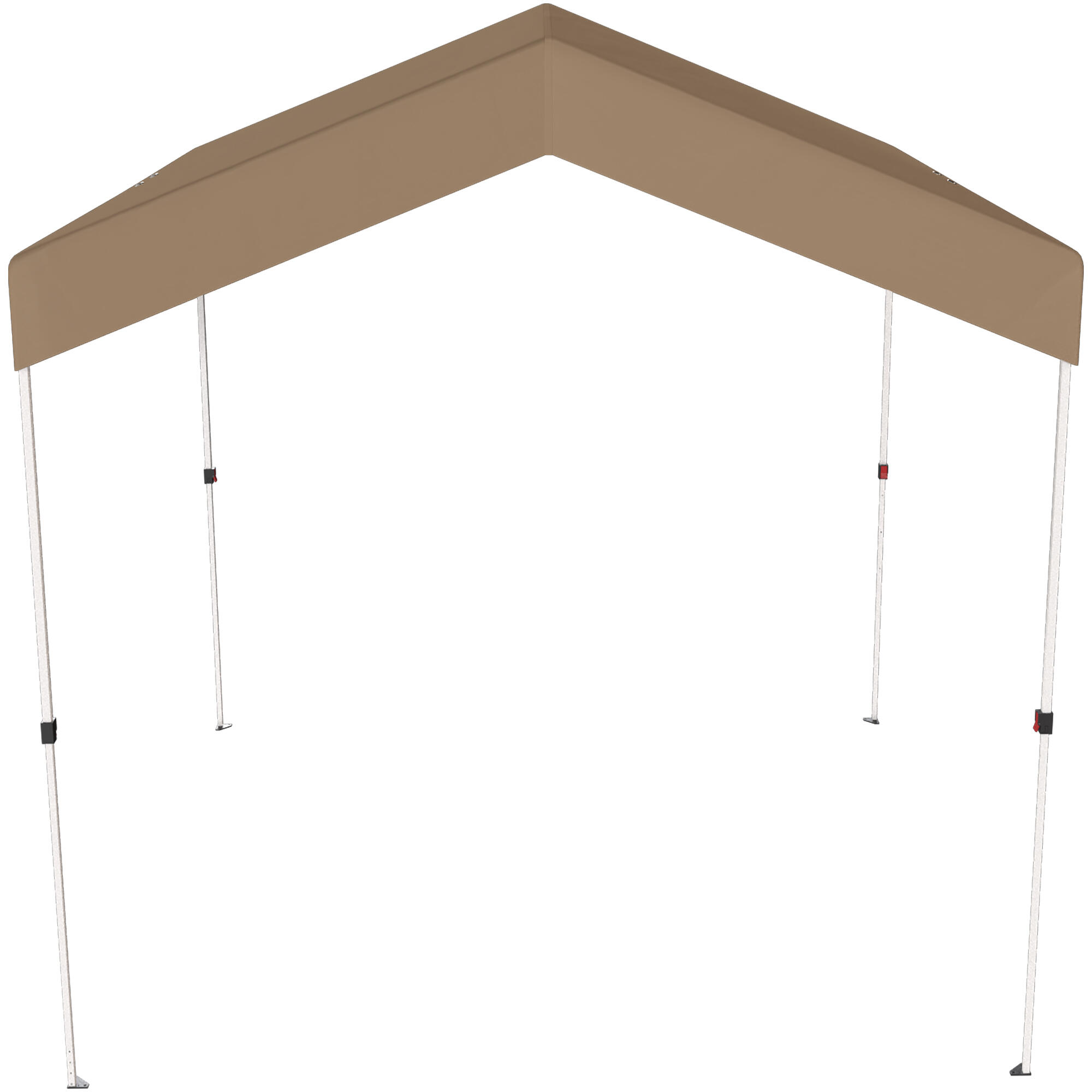 Tenda dobrável 241x239x257 cm bege Outsunny 4/5