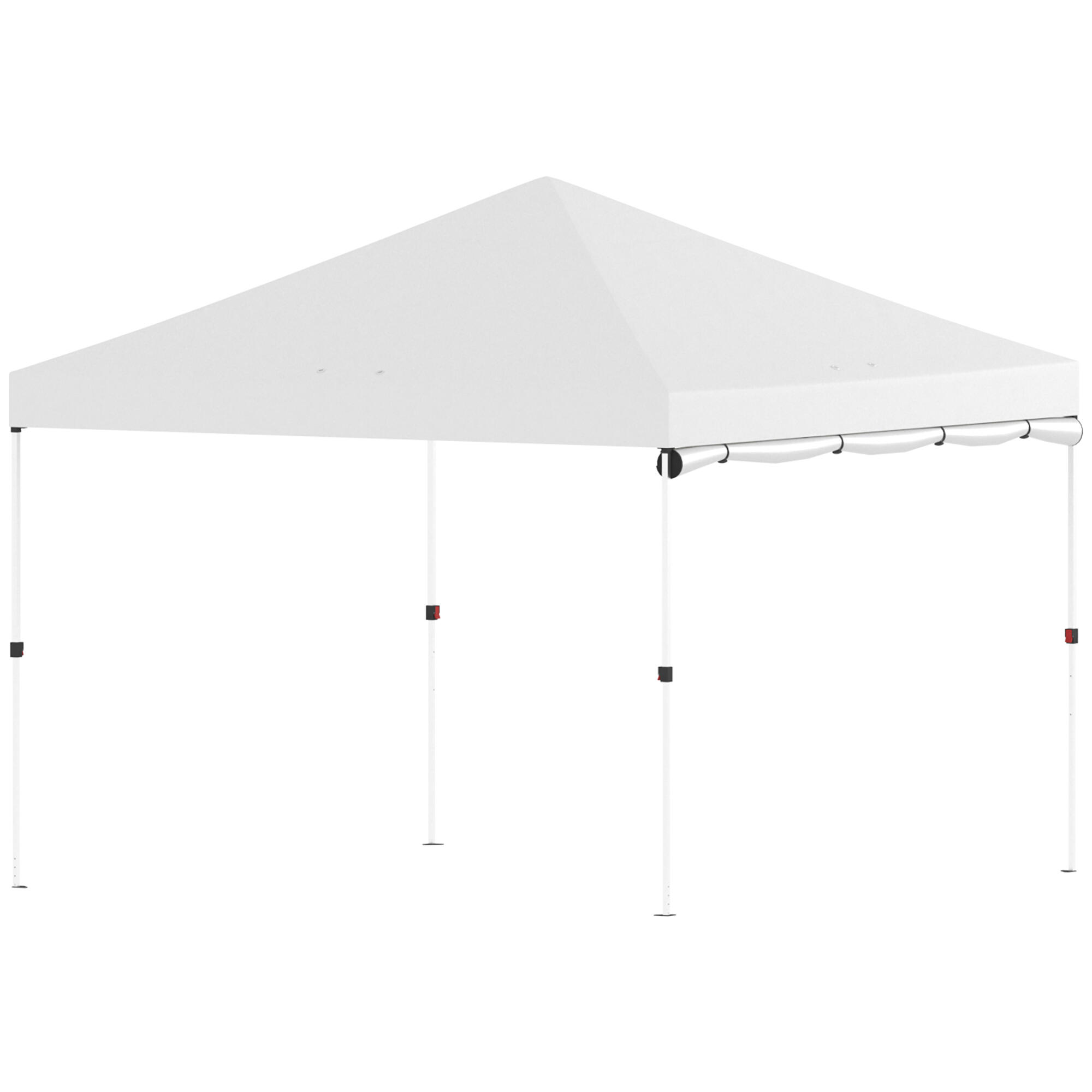 Tenda pop-up 293x293x270 cm branco Outsunny 5/5