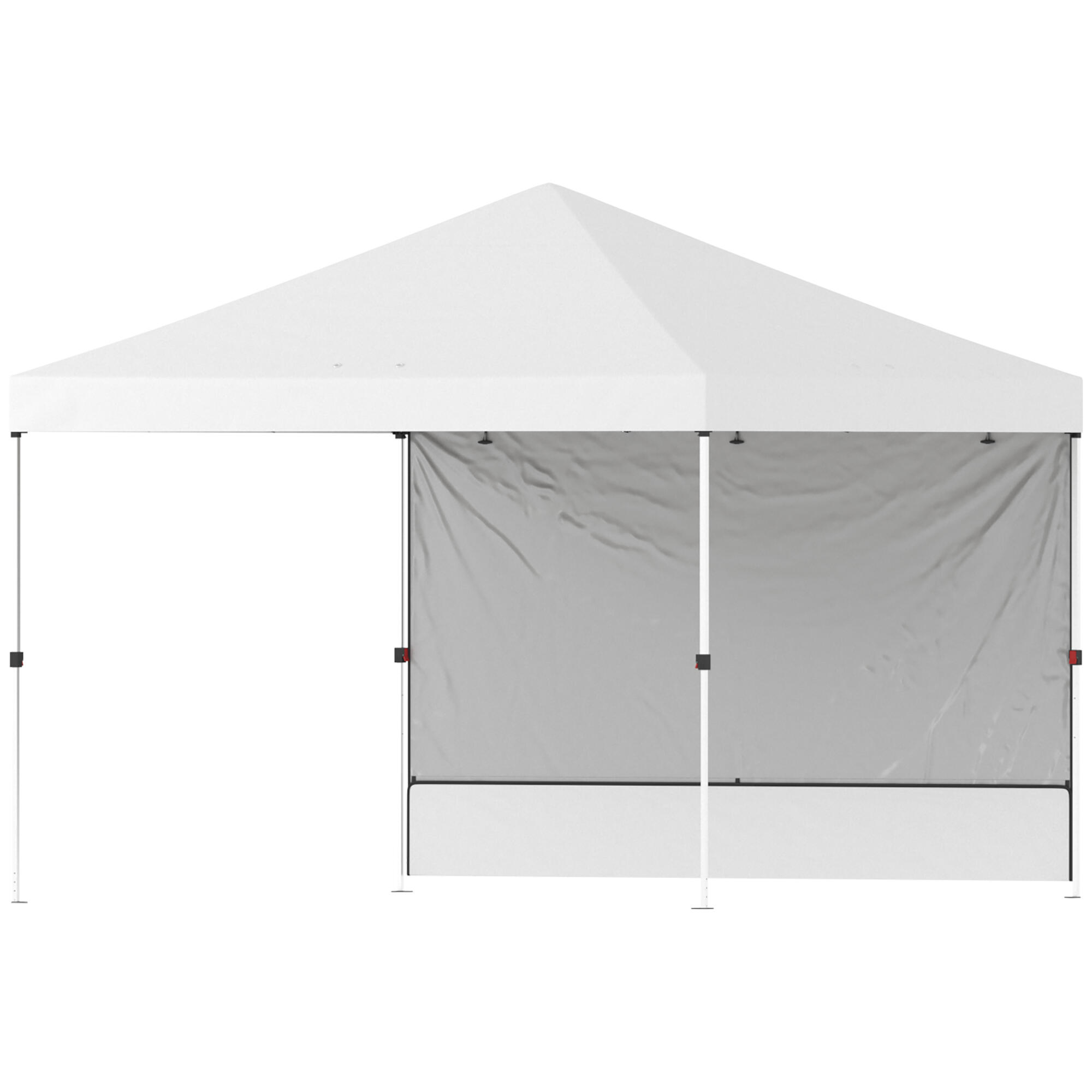 Tenda pop-up 293x293x270 cm branco Outsunny 4/5