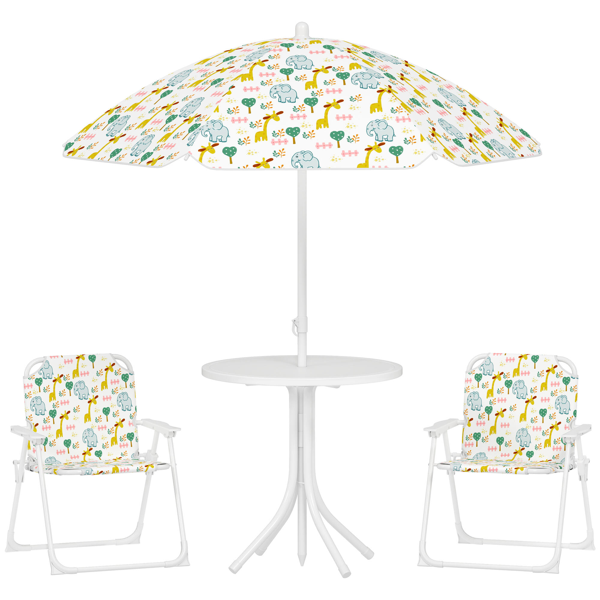 Conjunto Infantil Jardín AIYAPLAY 49.5x49.5x50 cm Blanco 1/5
