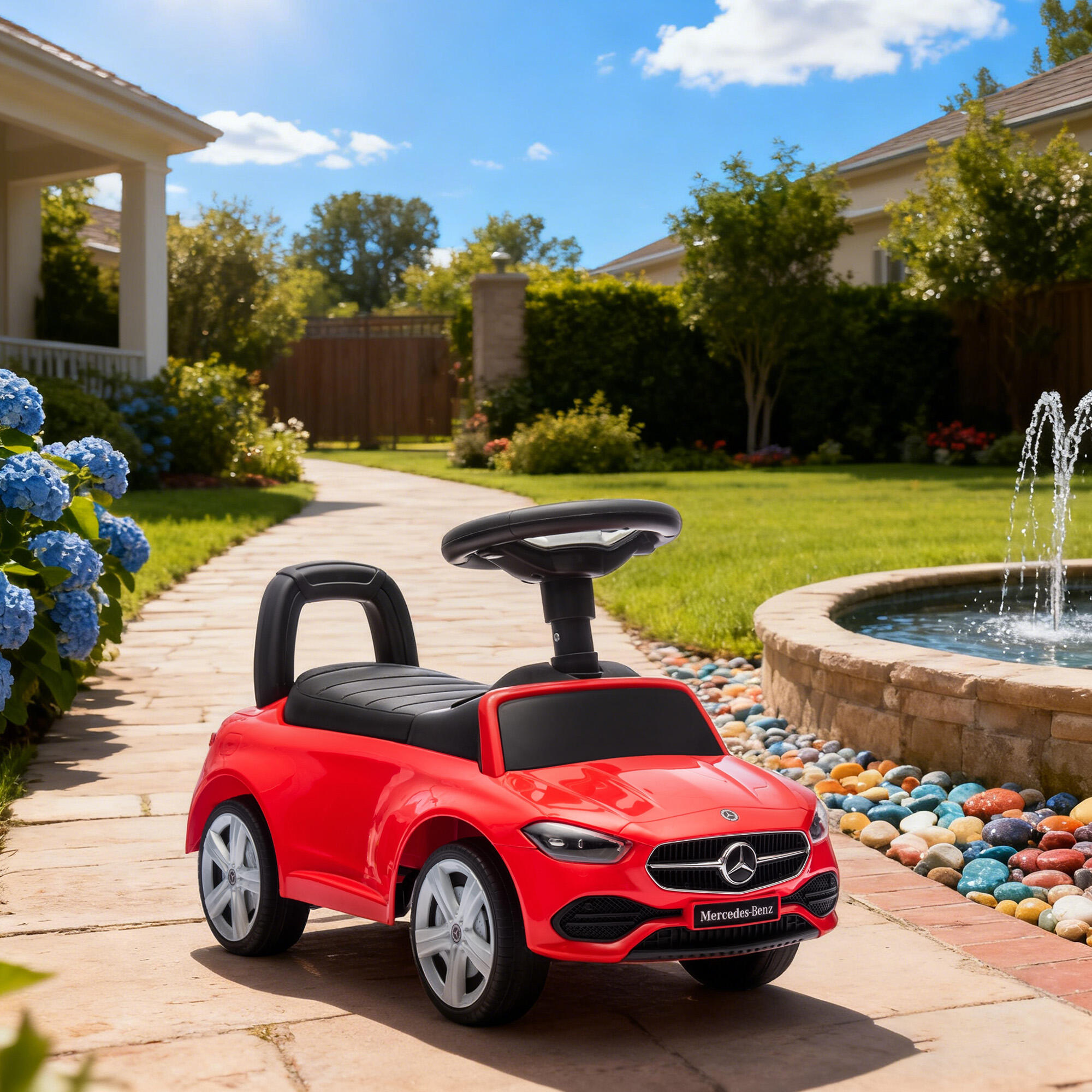 Coche Correpasillos AIYAPLAY 65x28x39 cm Rojo 5/5