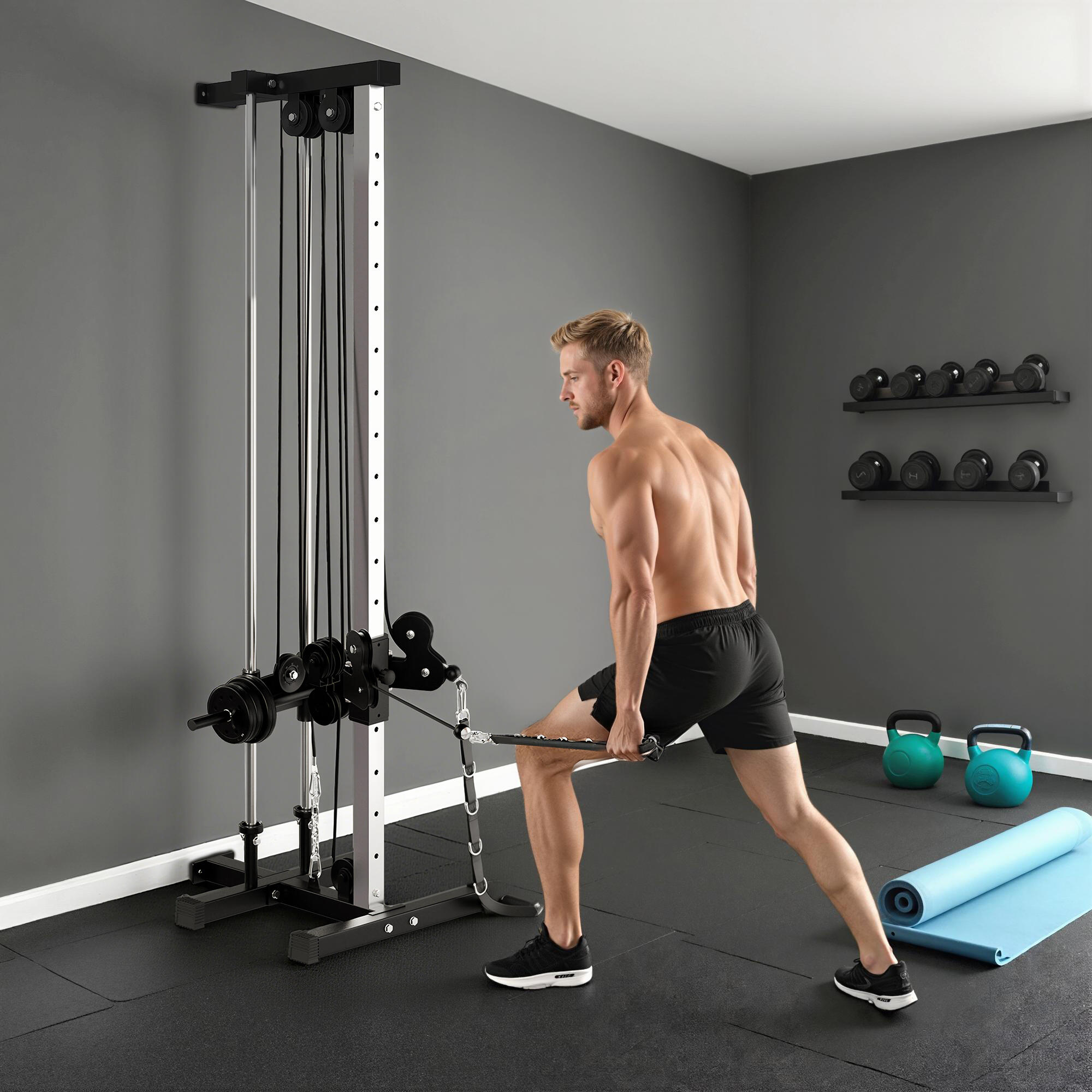 Máquina de Musculação SPORTNOW Preto 2/5
