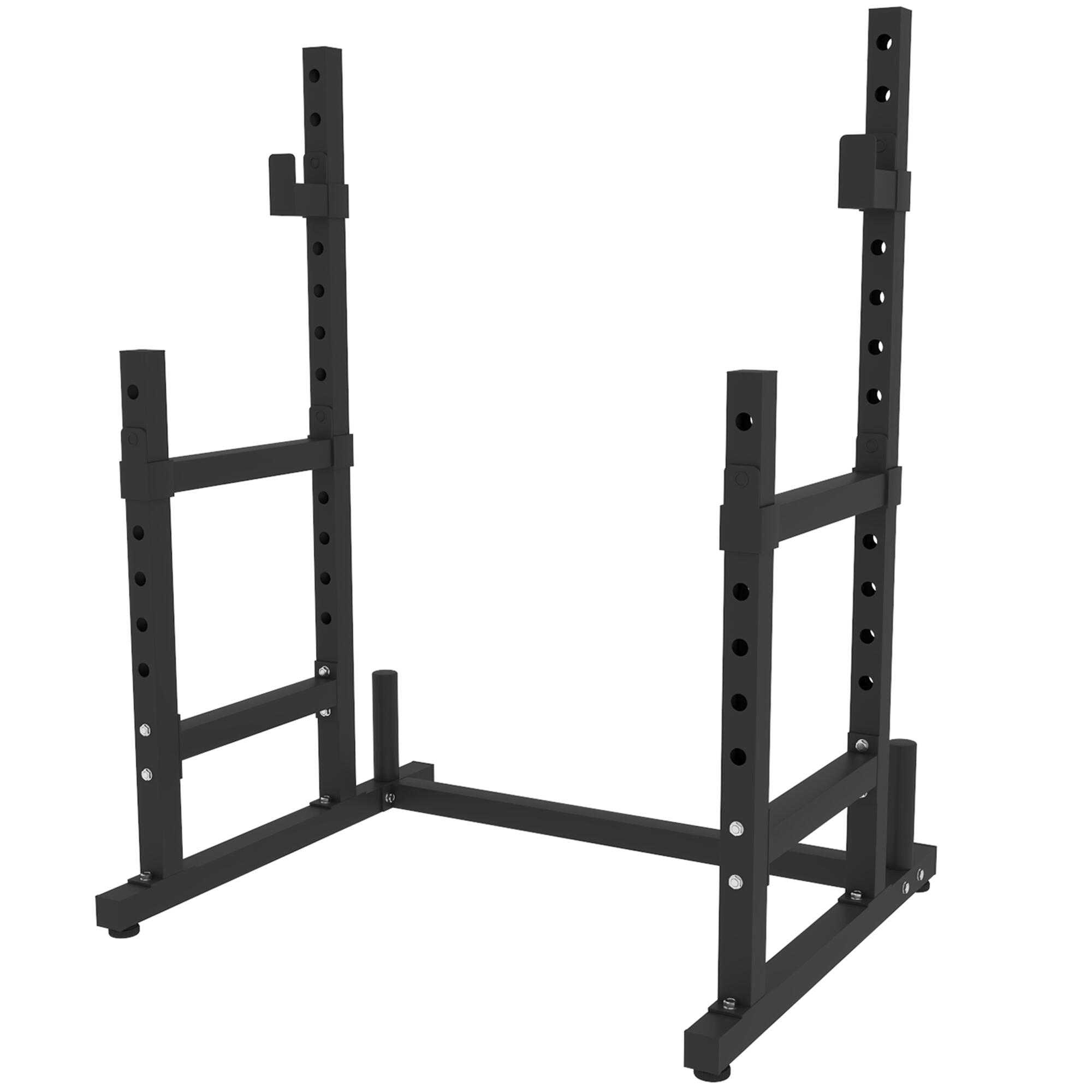 Soporte Barra Pesas SPORTNOW 110x91x145 cm Negro 4/5