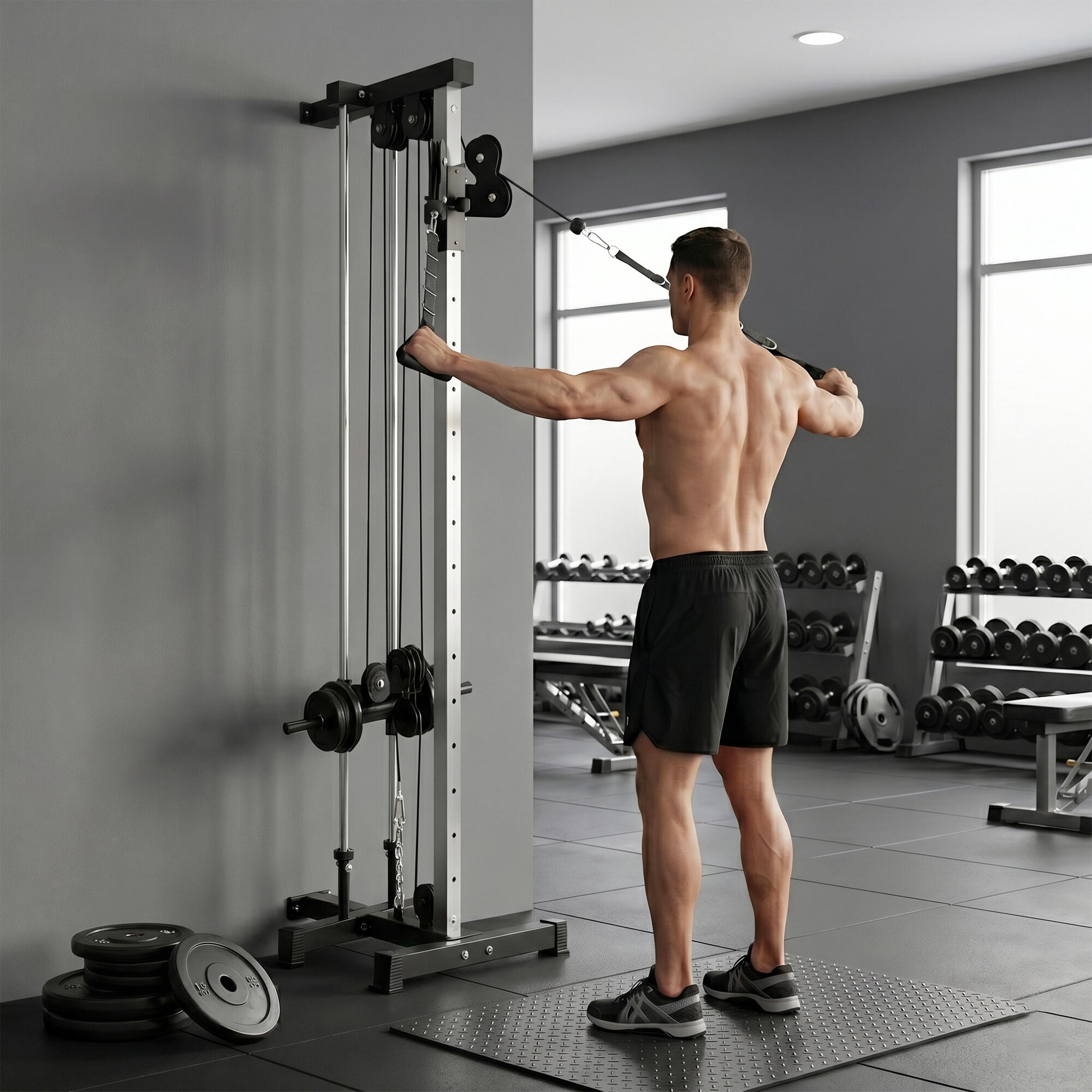 Máquina de Musculação SPORTNOW Preto 4/5