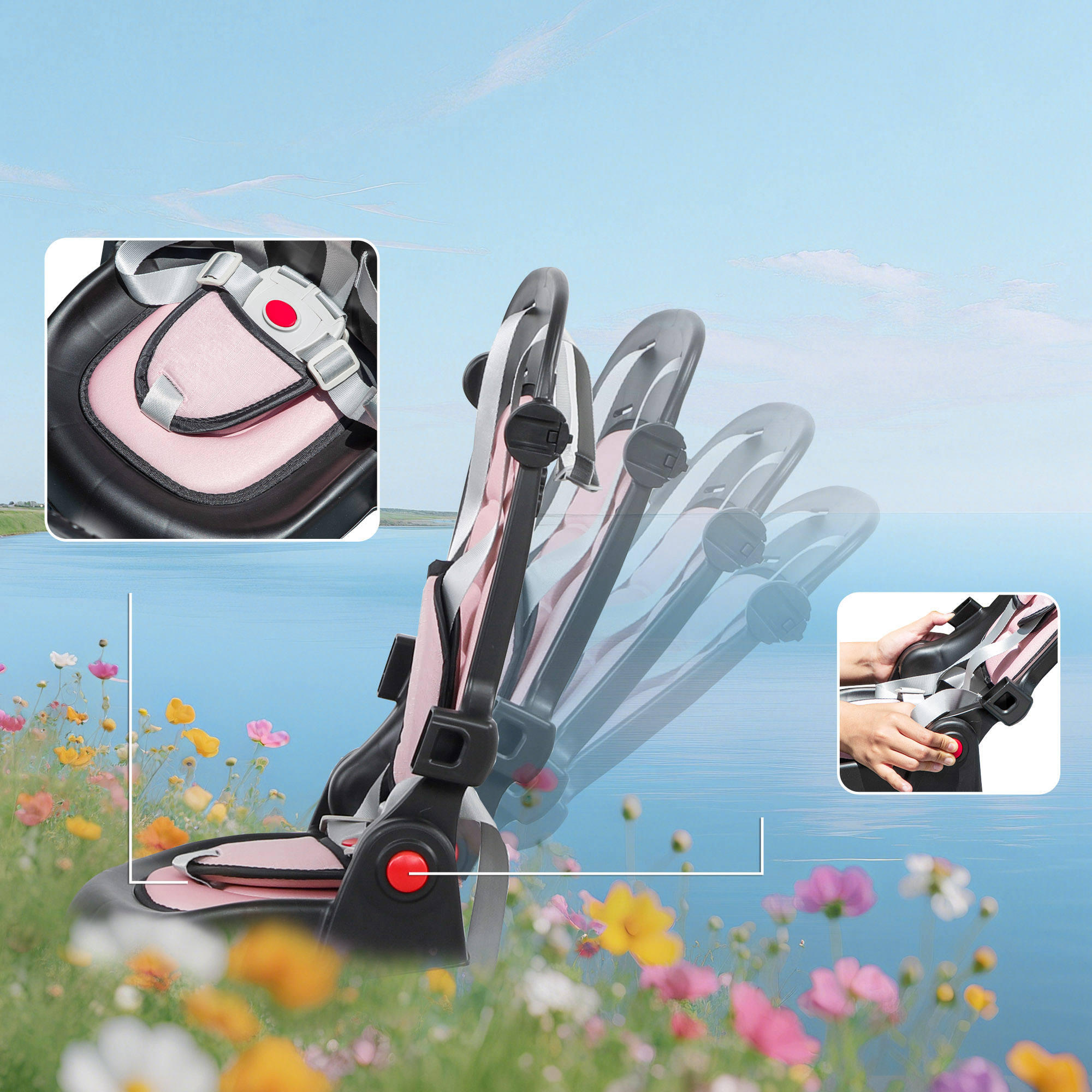 Triciclo Evolutivo AIYAPLAY Rosa 4/5