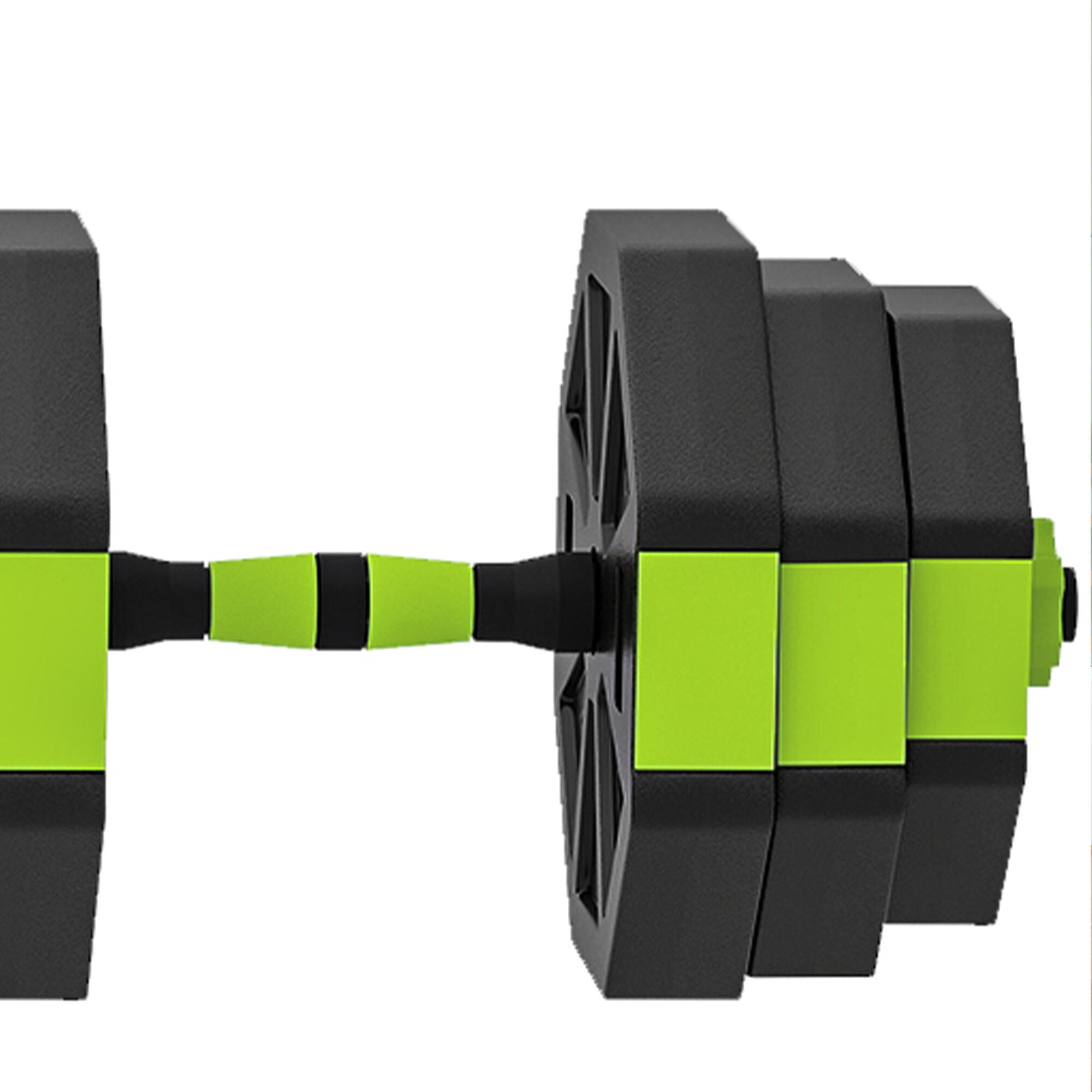 Juego de Mancuernas SPORTNOW 100x18x18 cm Verde 5/5