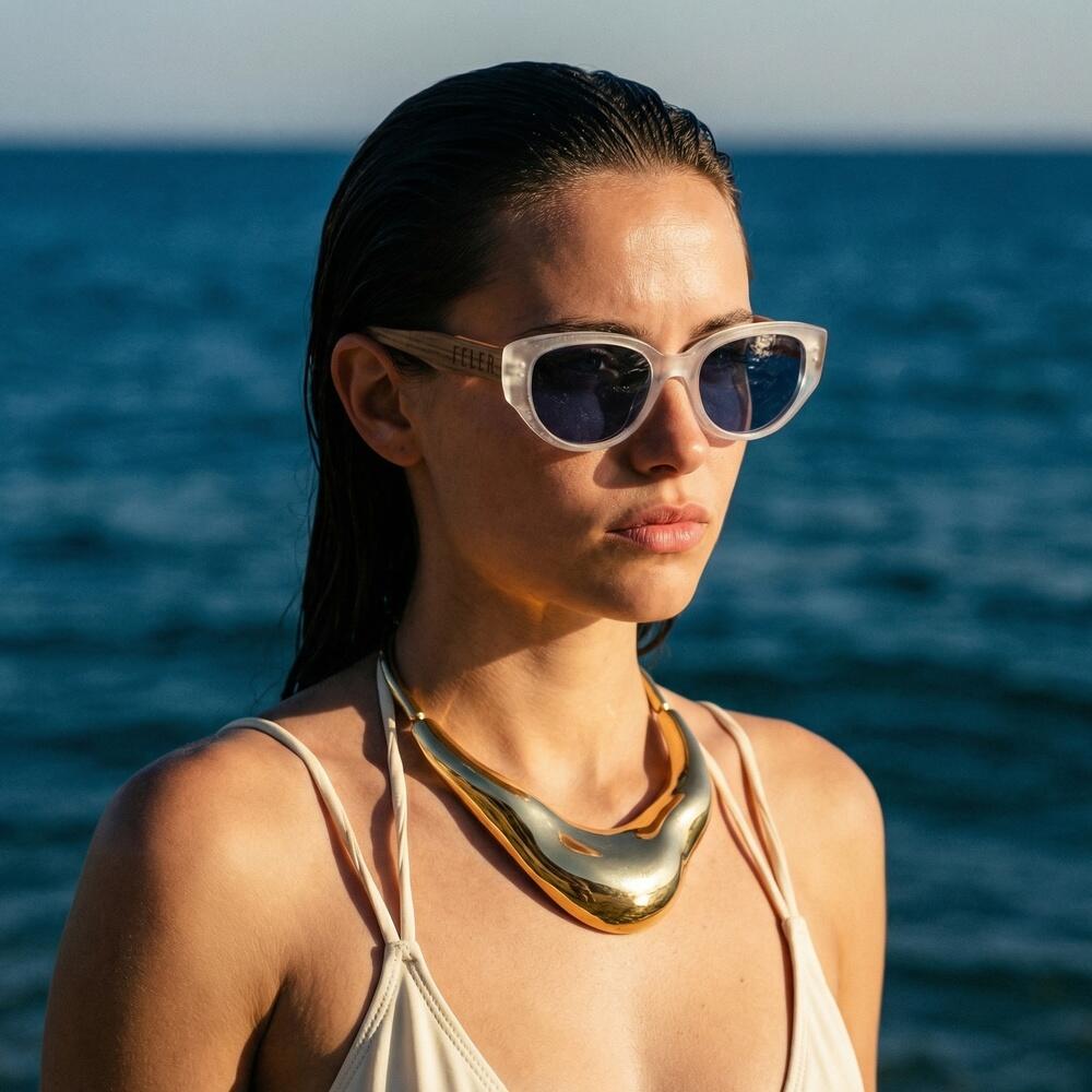 Gafas de Sol Feler 1616-4 Polarizadas de Madera Unisex 55 mm 4/6