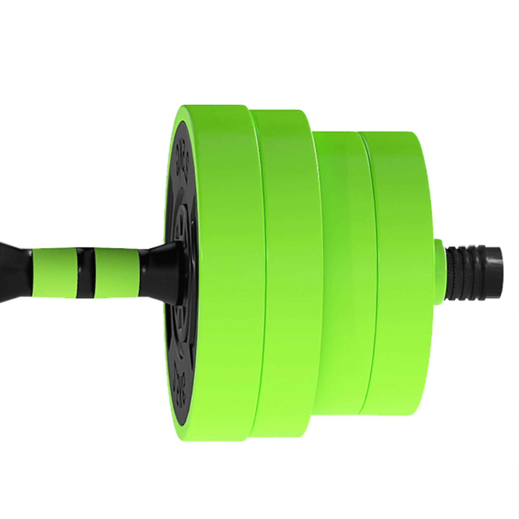 Juego de Mancuernas SPORTNOW 105x22x22 cm Verde 5/5