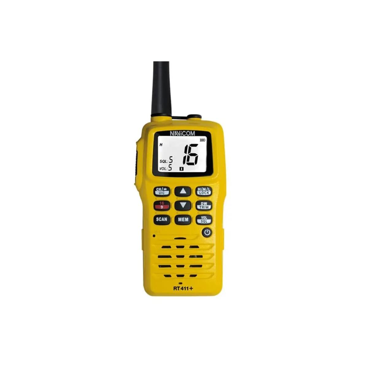 Vhf portátil, à prova de água, flutuante Navicom IPX6 6 w 3/4
