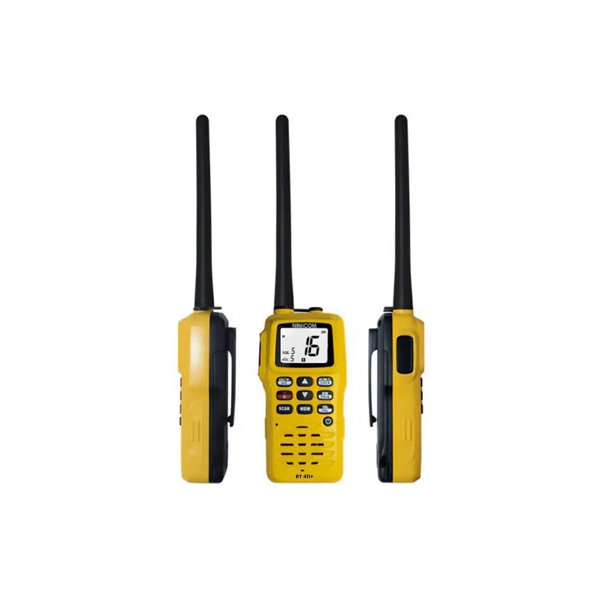 Vhf portátil, à prova de água, flutuante Navicom IPX6 6 w 2/4