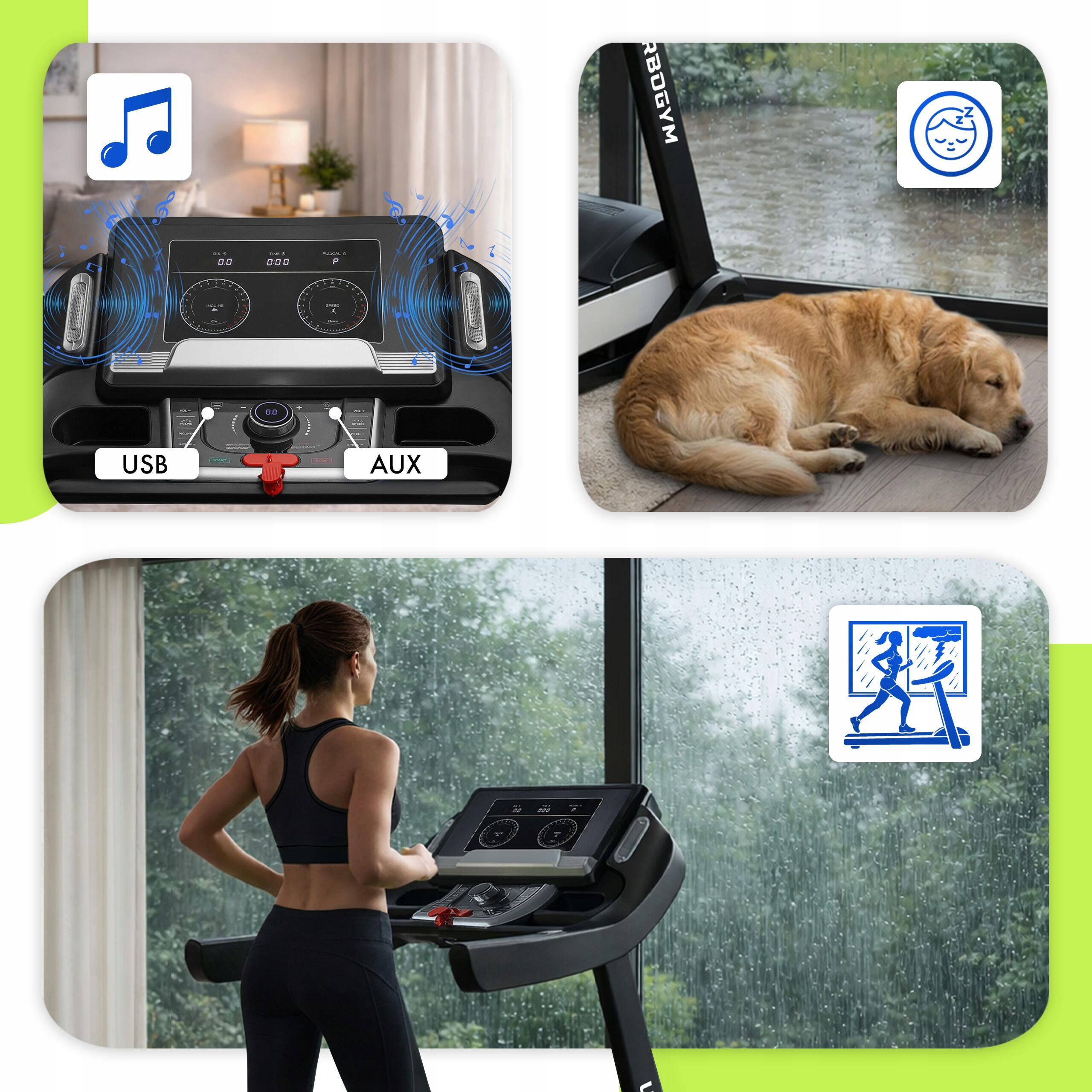 Bieżnia elektryczna Urbogym V850S 4/7
