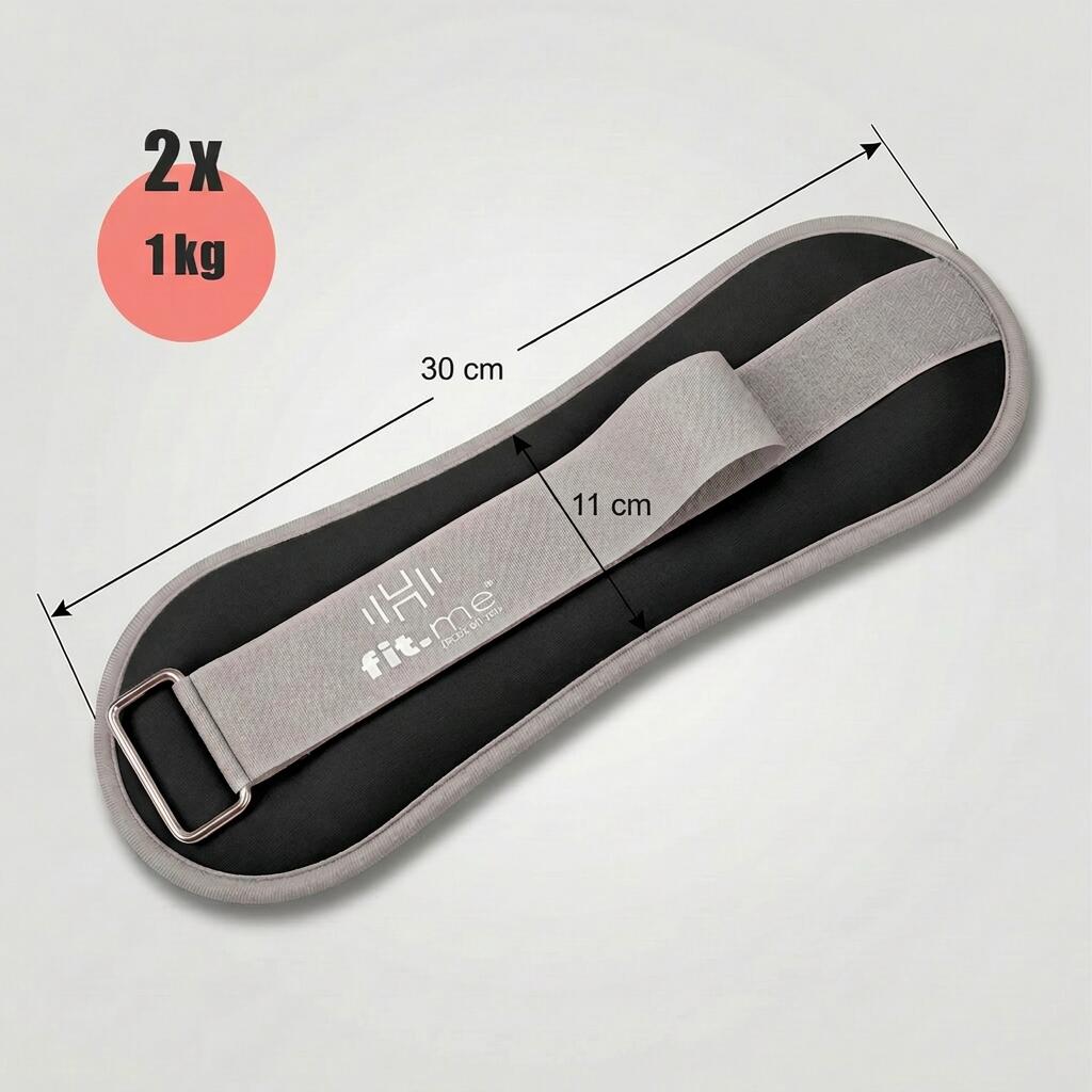 Obciążniki ciężarki na kostki nadgarstki ręce nogi 2x1kg ciężarki fit.me 6/7