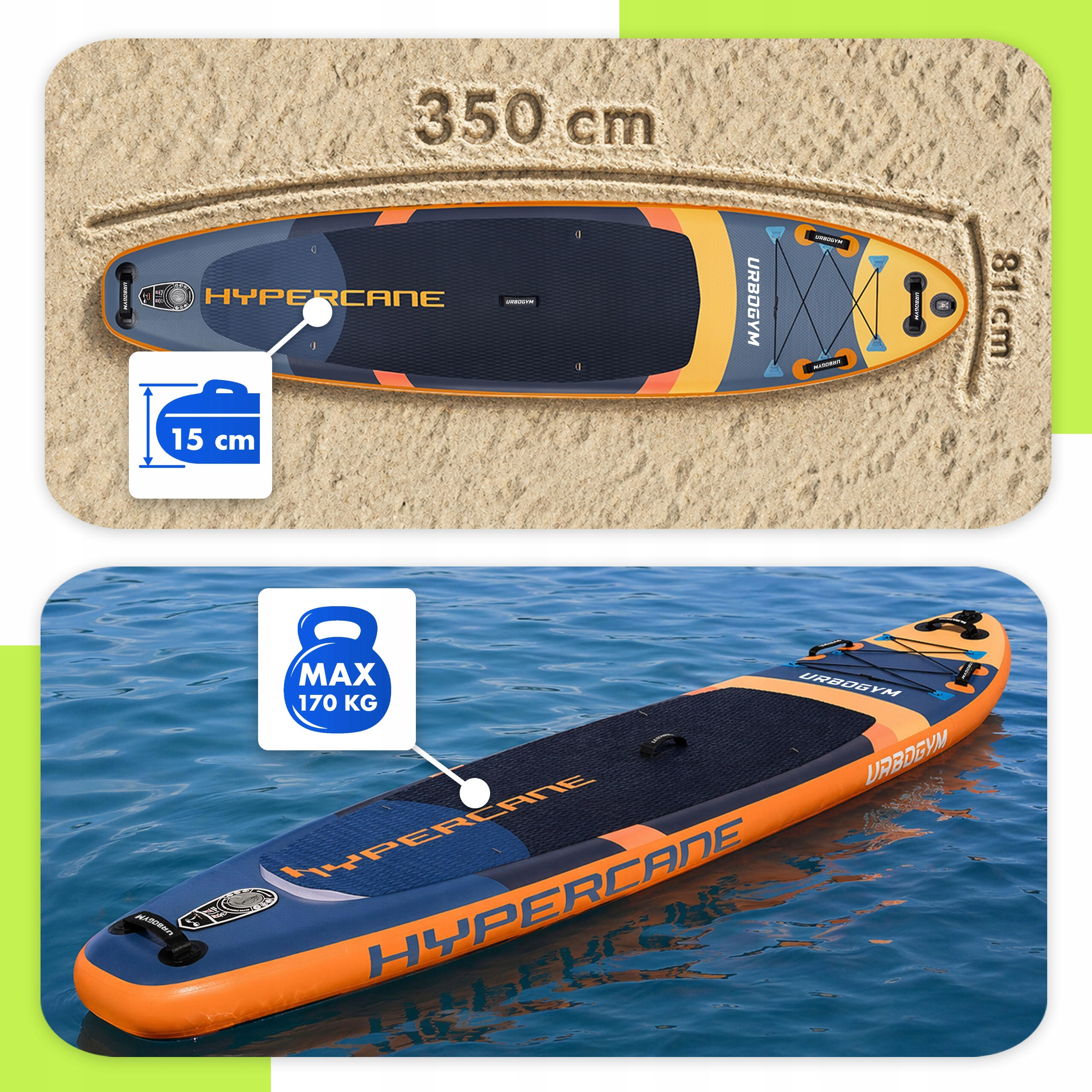 Deska SUP HYPERCANE 350 2/7