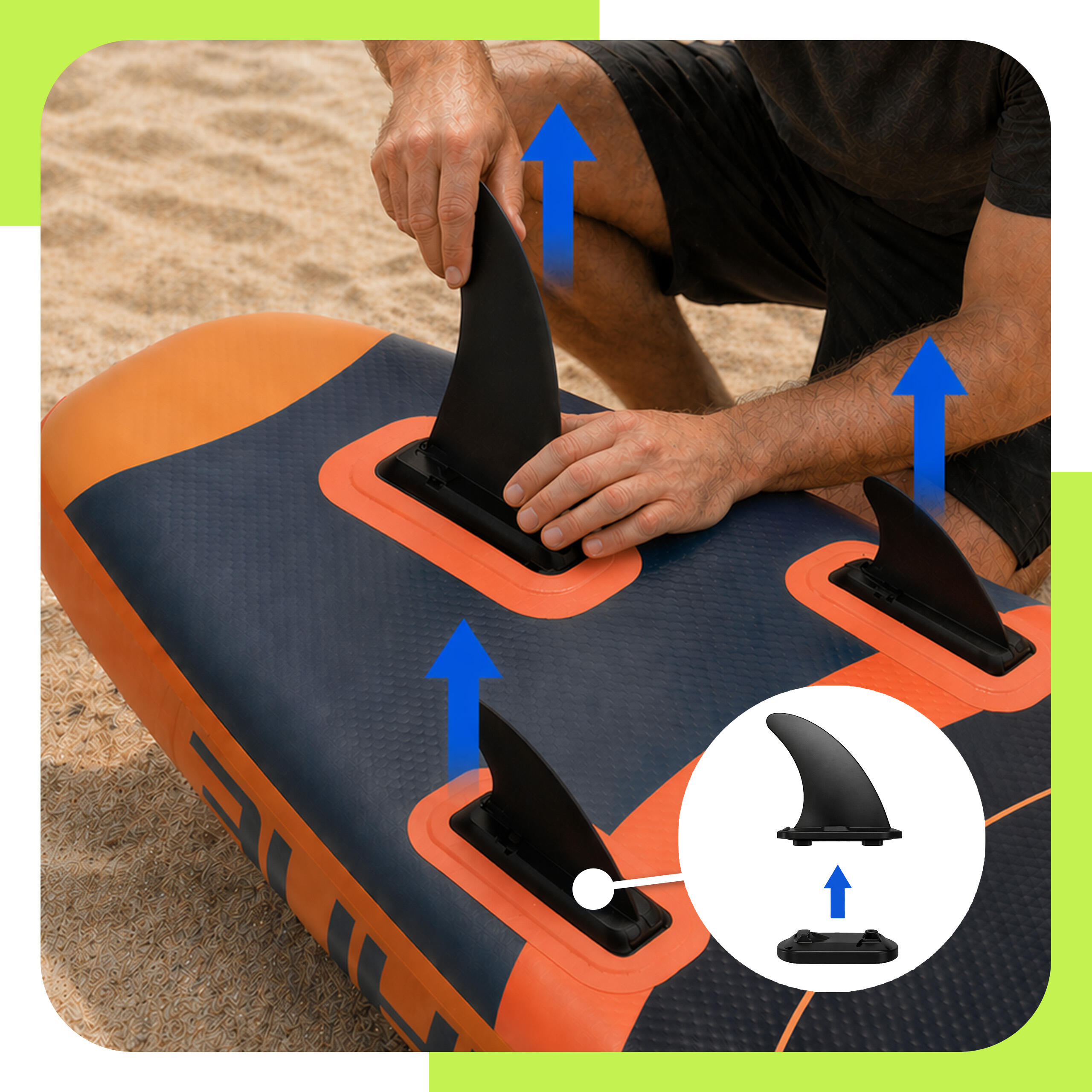 Deska SUP HYPERCANE 350 5/7