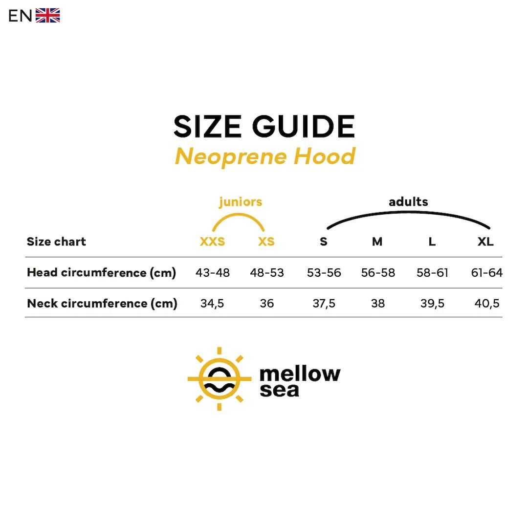 Pasamontañas de neopreno surf mellow sea 3Mm 6/6