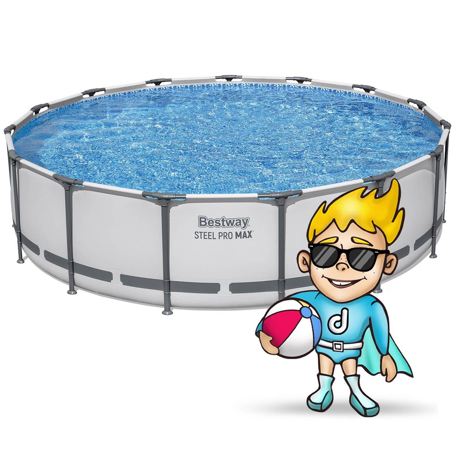 Bestway Steel Pro MAX Poolset rund Ø 457 x 107 cm 2/7