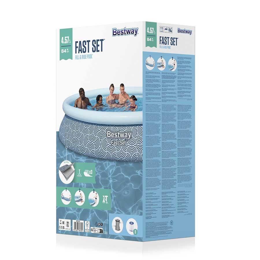 Piscina Inflável Bestway 475x84 cm com Filtro 7/7