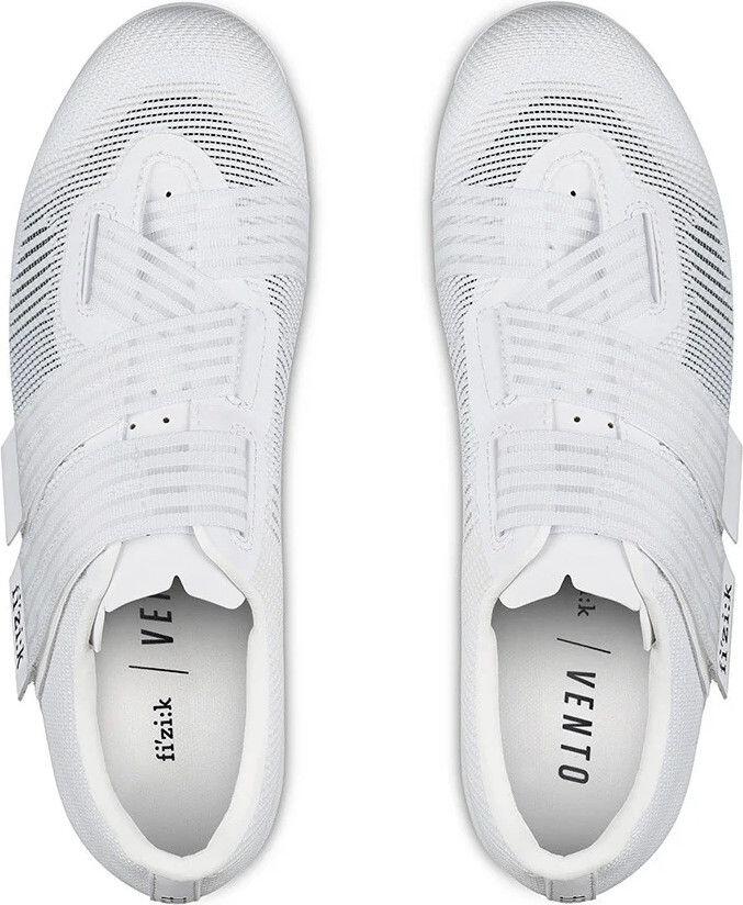Fizik Powerstrap Aerowave Carbon Straßenschuh Weiß 2/7