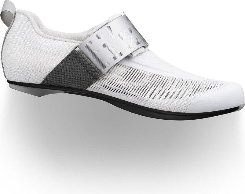 Fizik Hydra Aeroweave Carbon Triathlon Shoes White/Silver 3/7