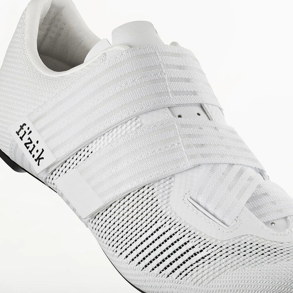 Fizik Powerstrap Aerowave Carbon Straßenschuh Weiß 5/7