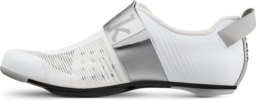 Fizik Hydra Aeroweave Carbon Triathlon Shoes White/Silver 2/7