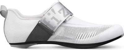 Fizik hydra aeroweave carbon triathlon schoenen wit/zilver