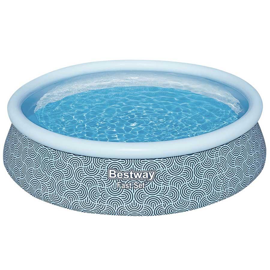 Basen ogrodowy rozporowy Bestway rodzinny dla dzieci 457x107 cm pompa 11w1 2/7